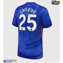 Moški Nogometni dresi Chelsea Moises Caicedo #25 Domači 2025-26 Kratek Rokav